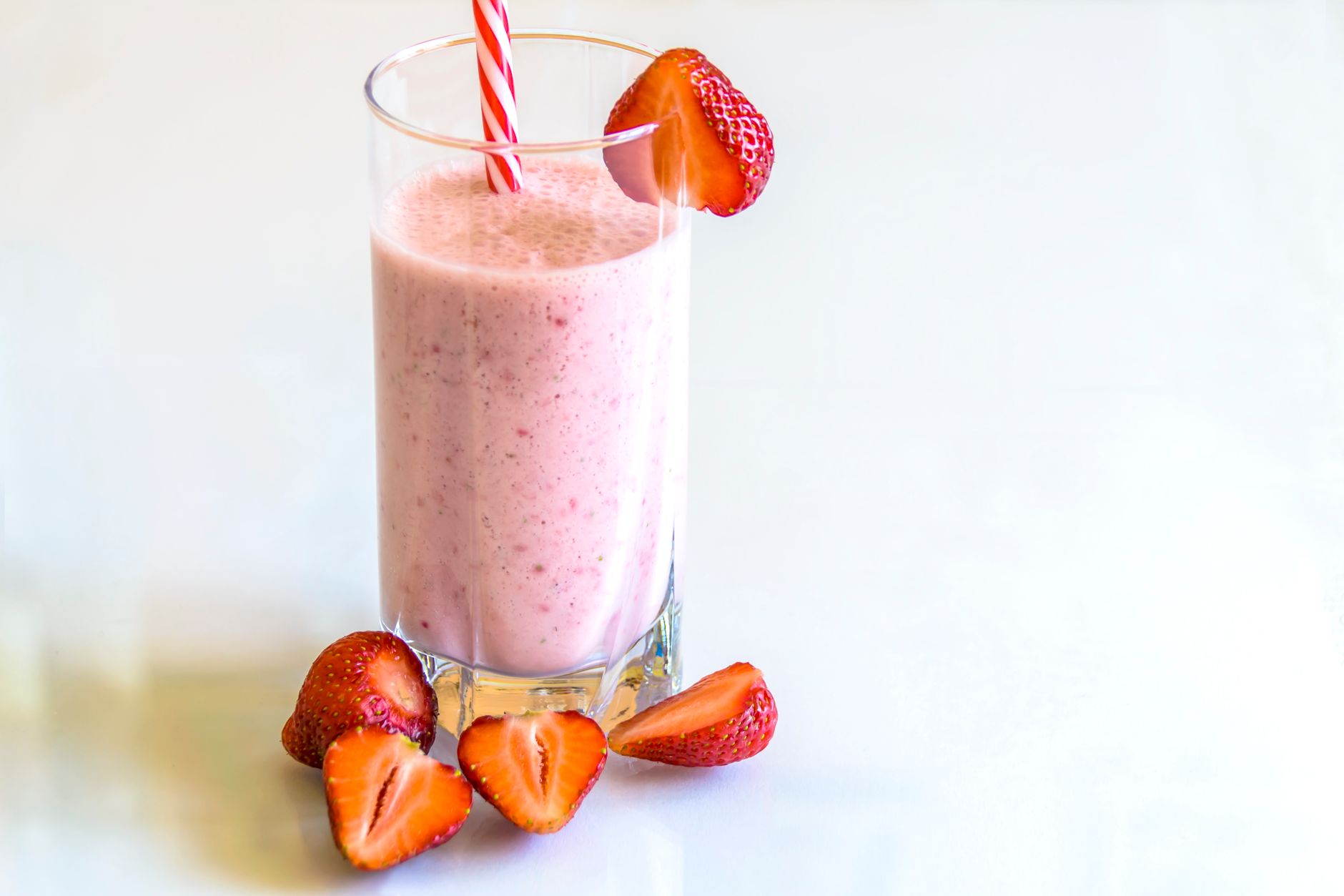 Aardbeienmilkshake