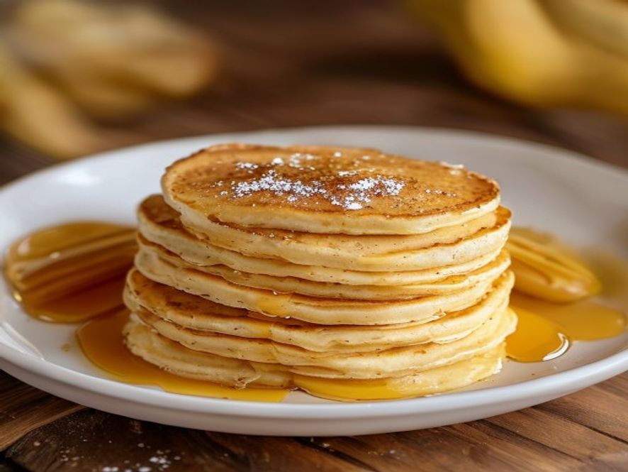 Banaan-havermout pannenkoekjes
