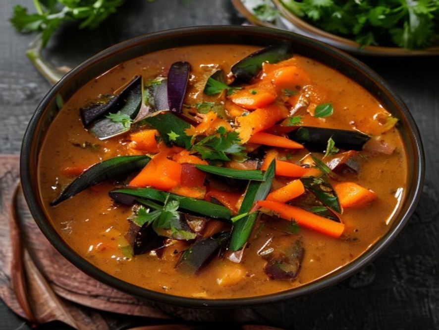 Indonesische groentecurry