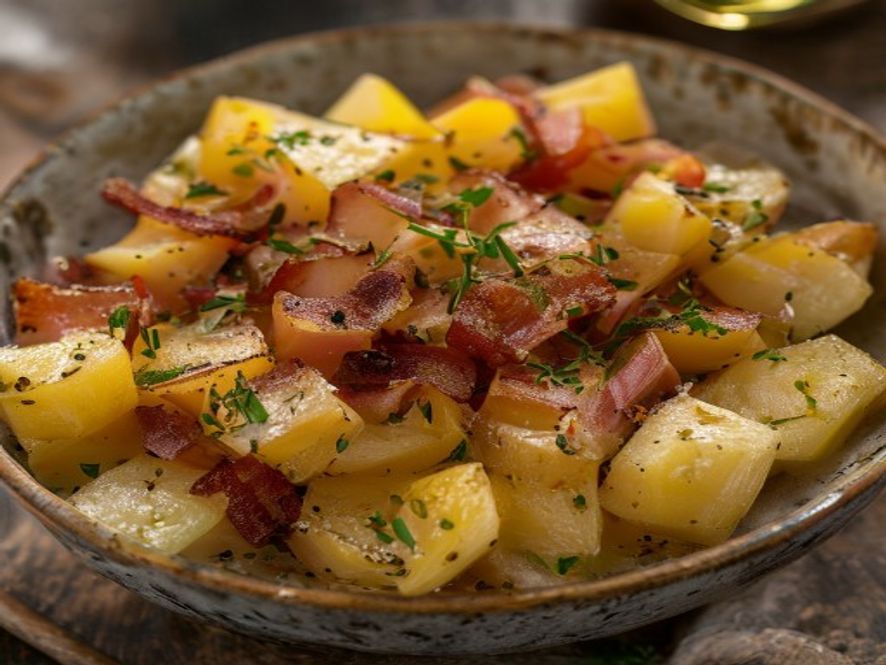 Duitse aardappelsalade