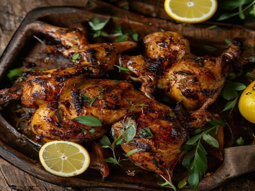 Frango à piri-piri uit de oven