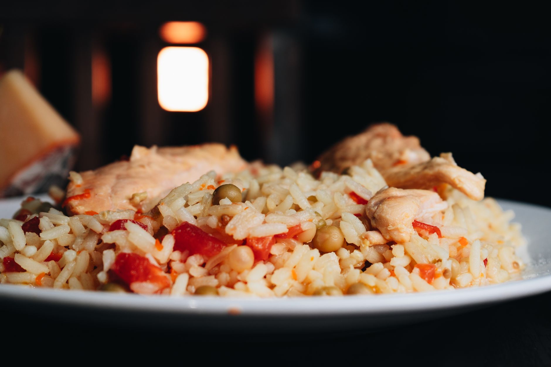 Arroz con pollo, rijst met kip