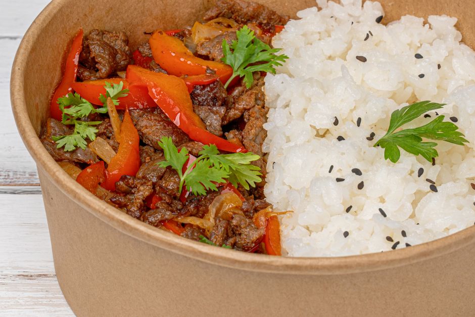 Cubaanse ropa vieja met langzaam gegaard rundvlees
