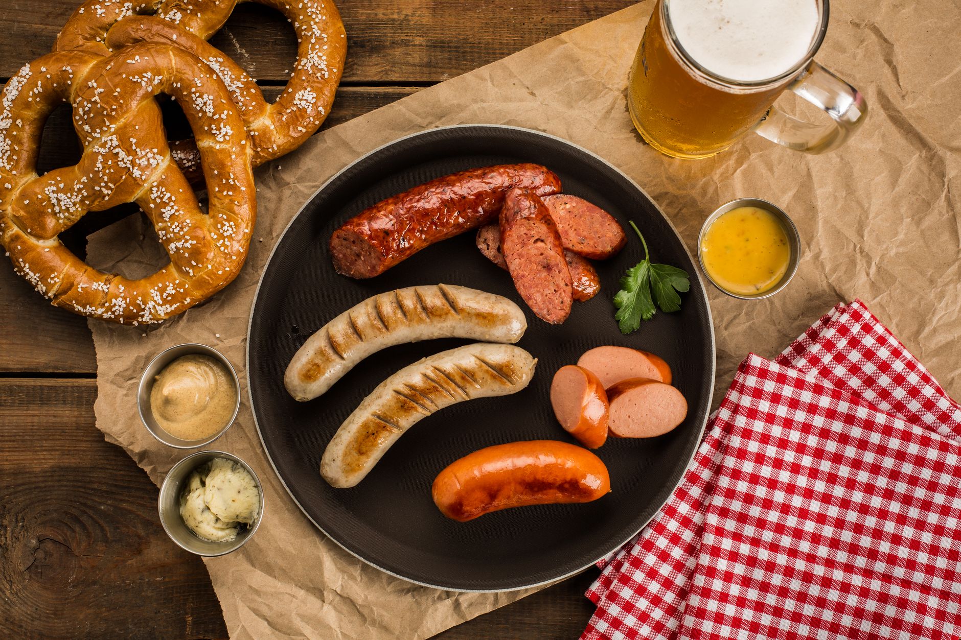 Currywurst met frietjes