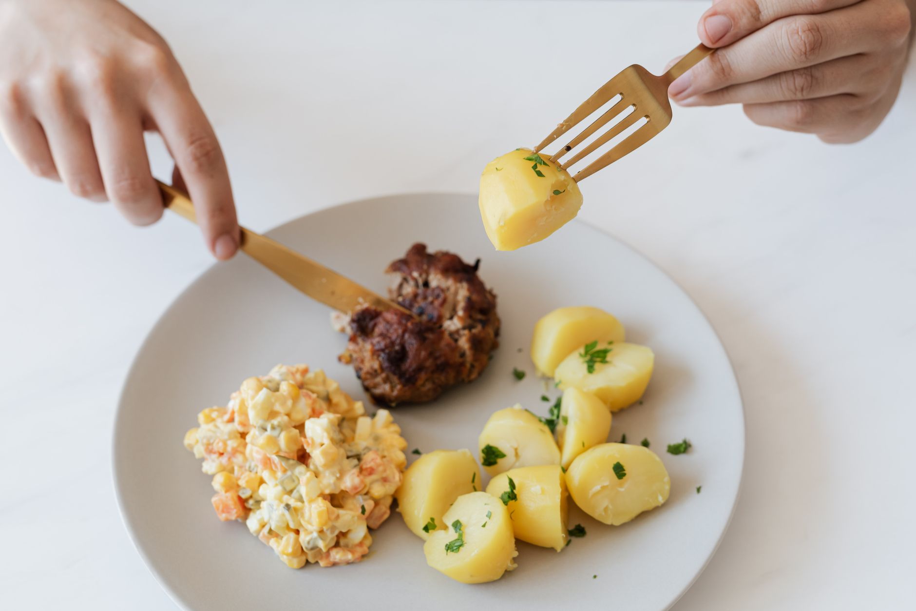 Duitse aardappelsalade