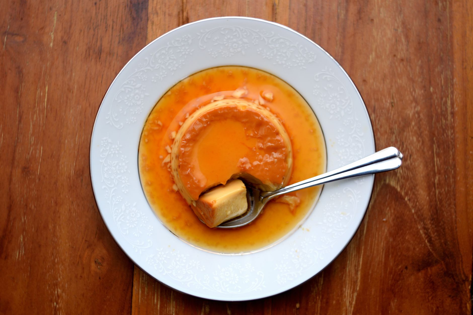 Dulce de leche flan