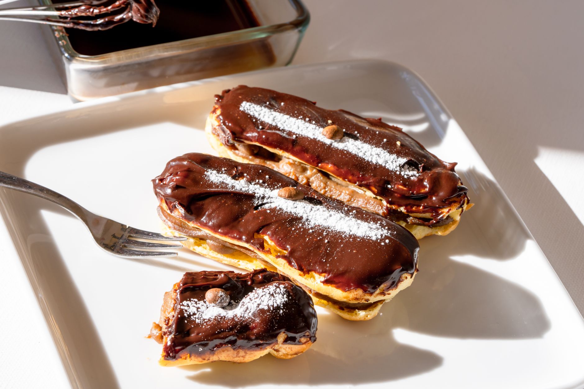 Chocolade-éclairs