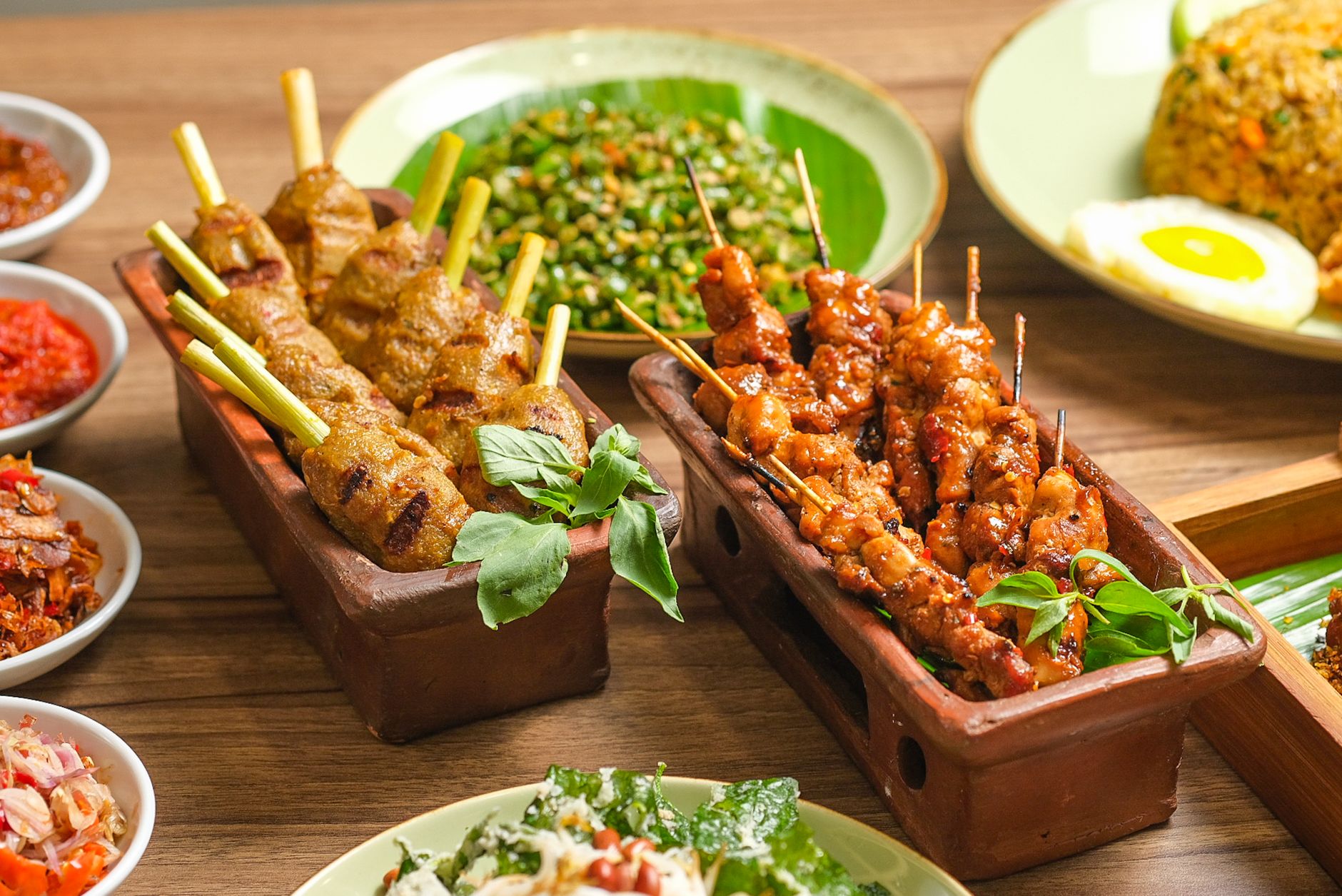 Gegrilde citroengraskip (Ga Nuong Sa)