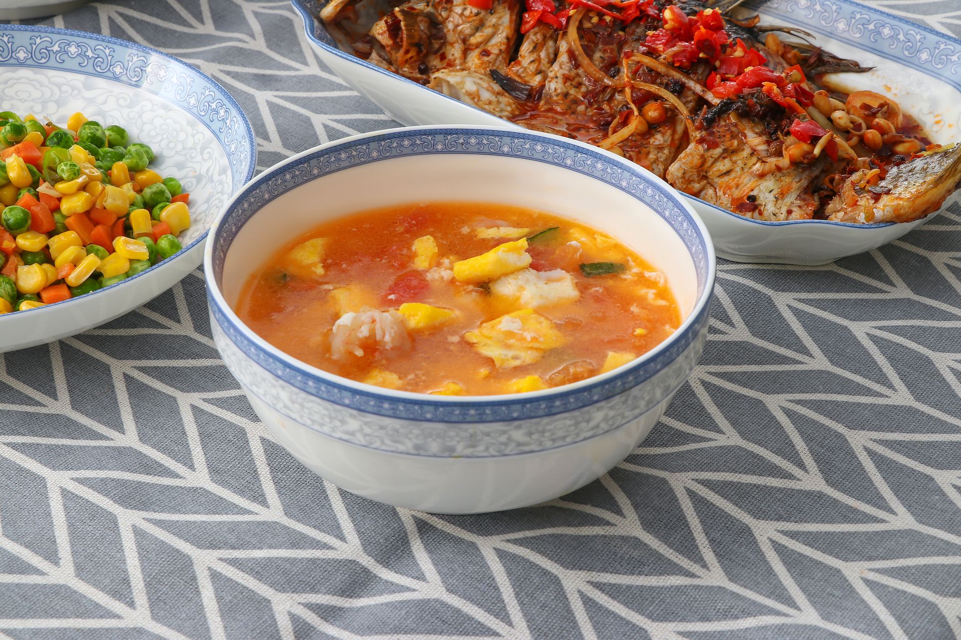 Chinese tomatensoep