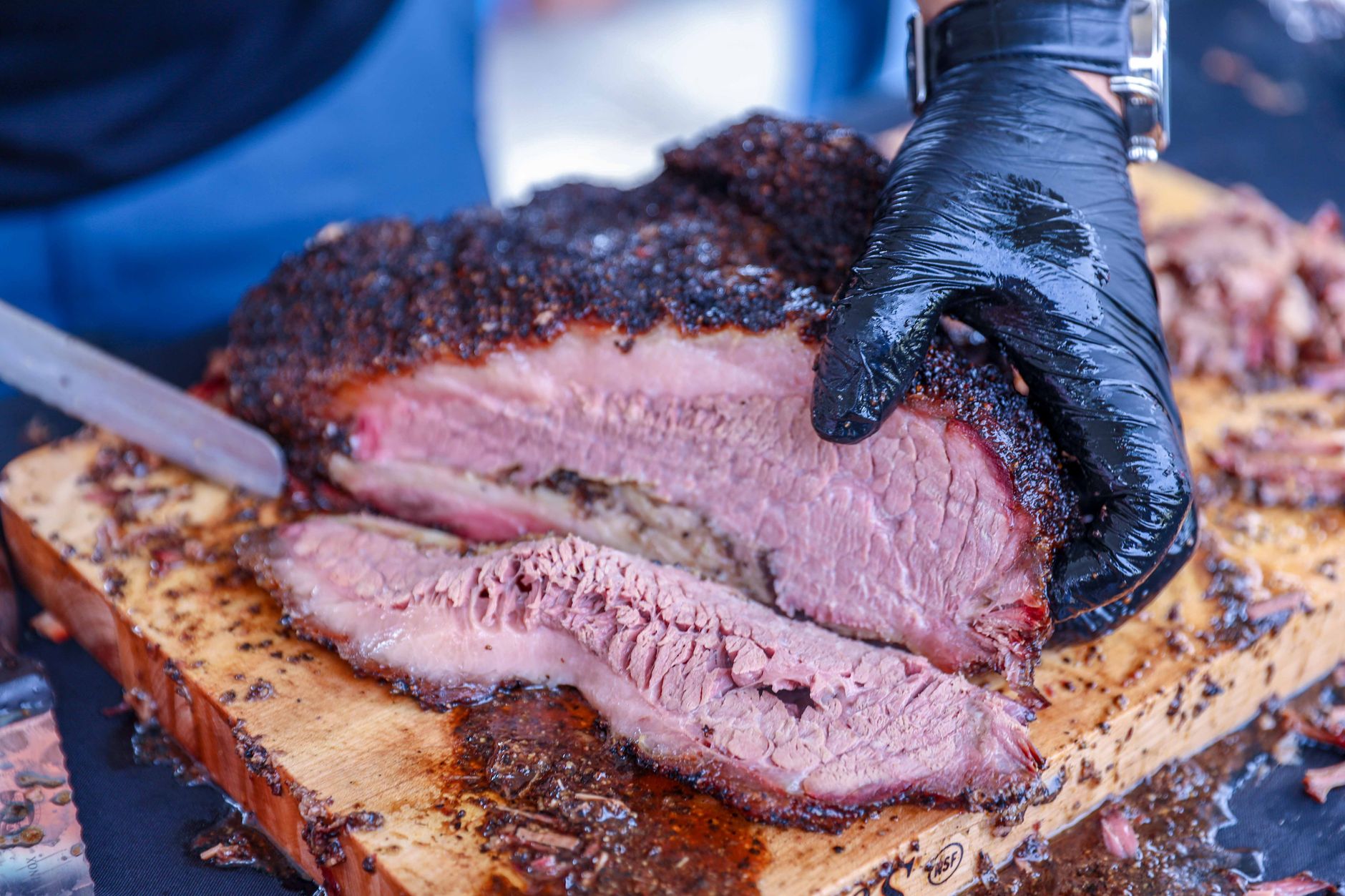 Texas beef brisket uit de oven
