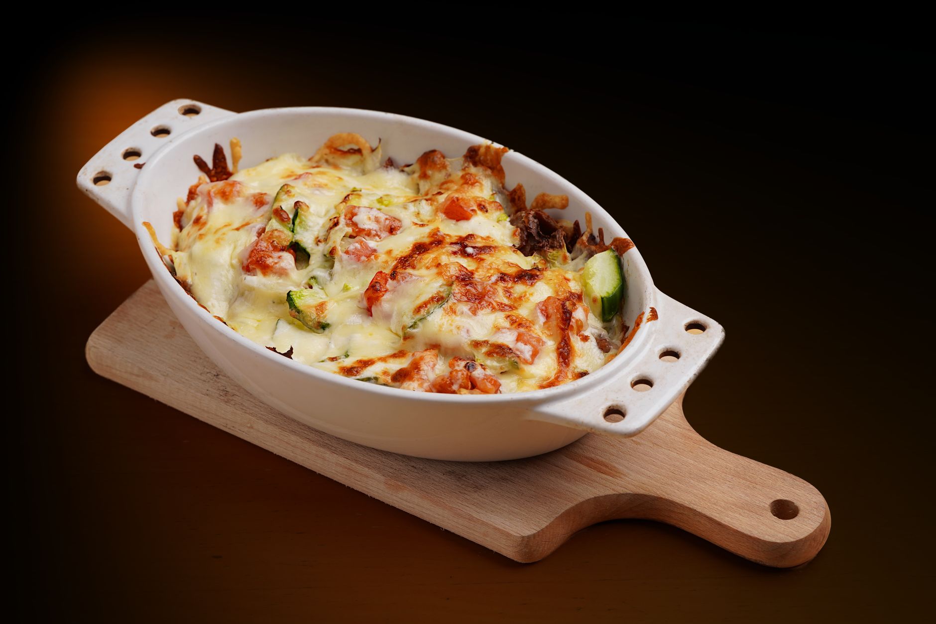 Broccoligratin met kaassaus