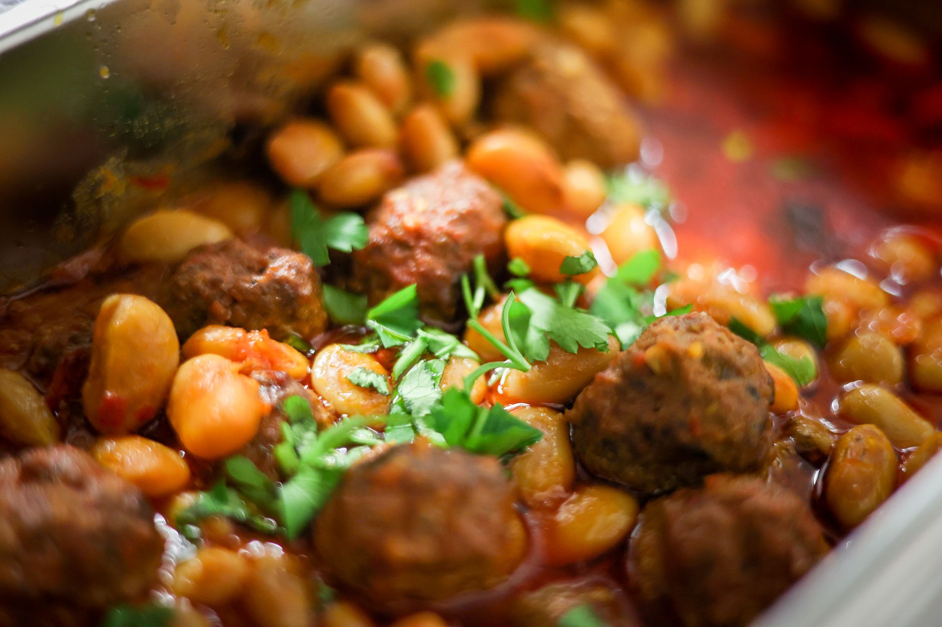 Gigantes plaki: Griekse reuzenbonen in tomatensaus