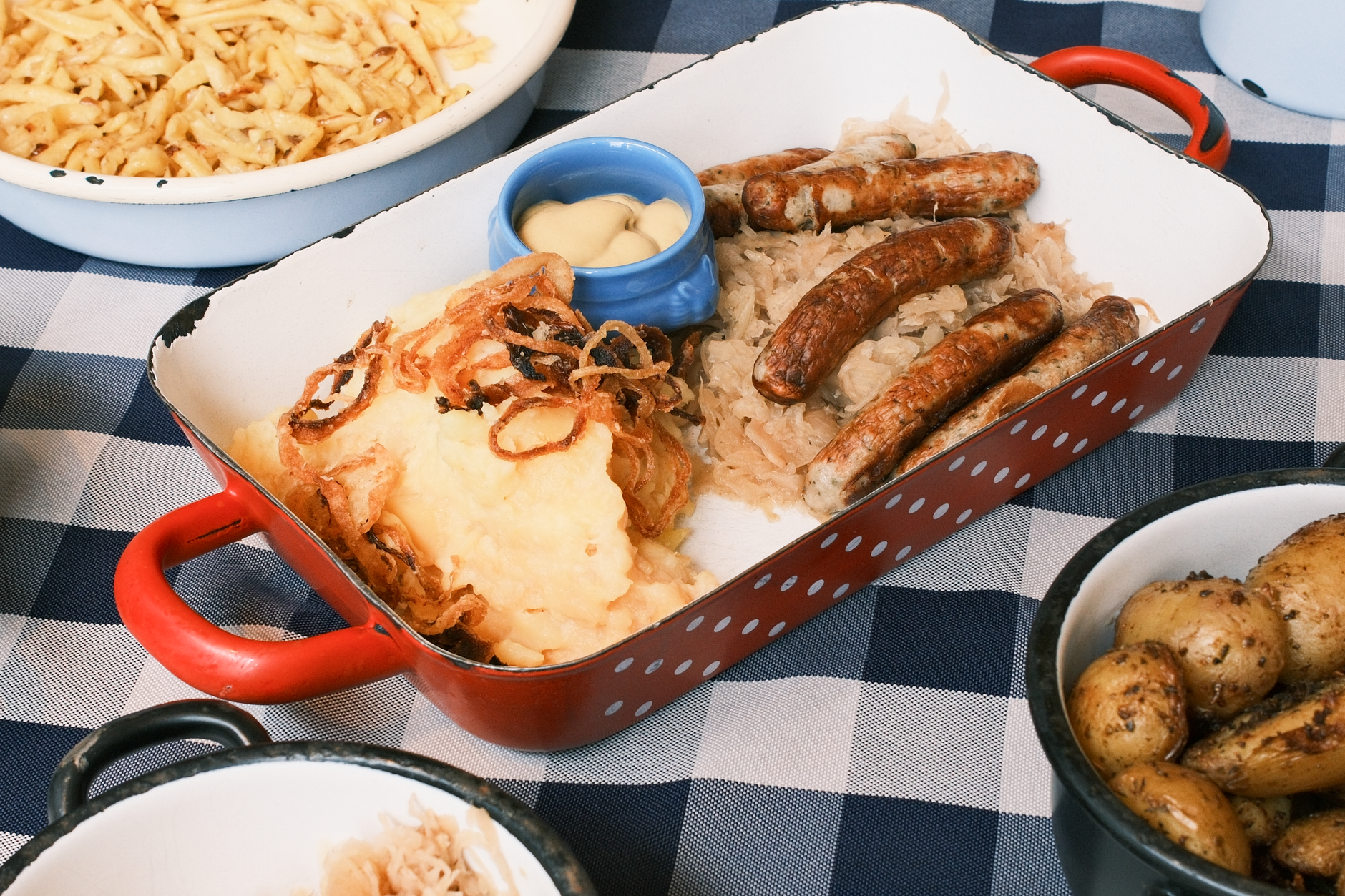 Choucroute garnie - Elzasser zuurkool met vleeswaren