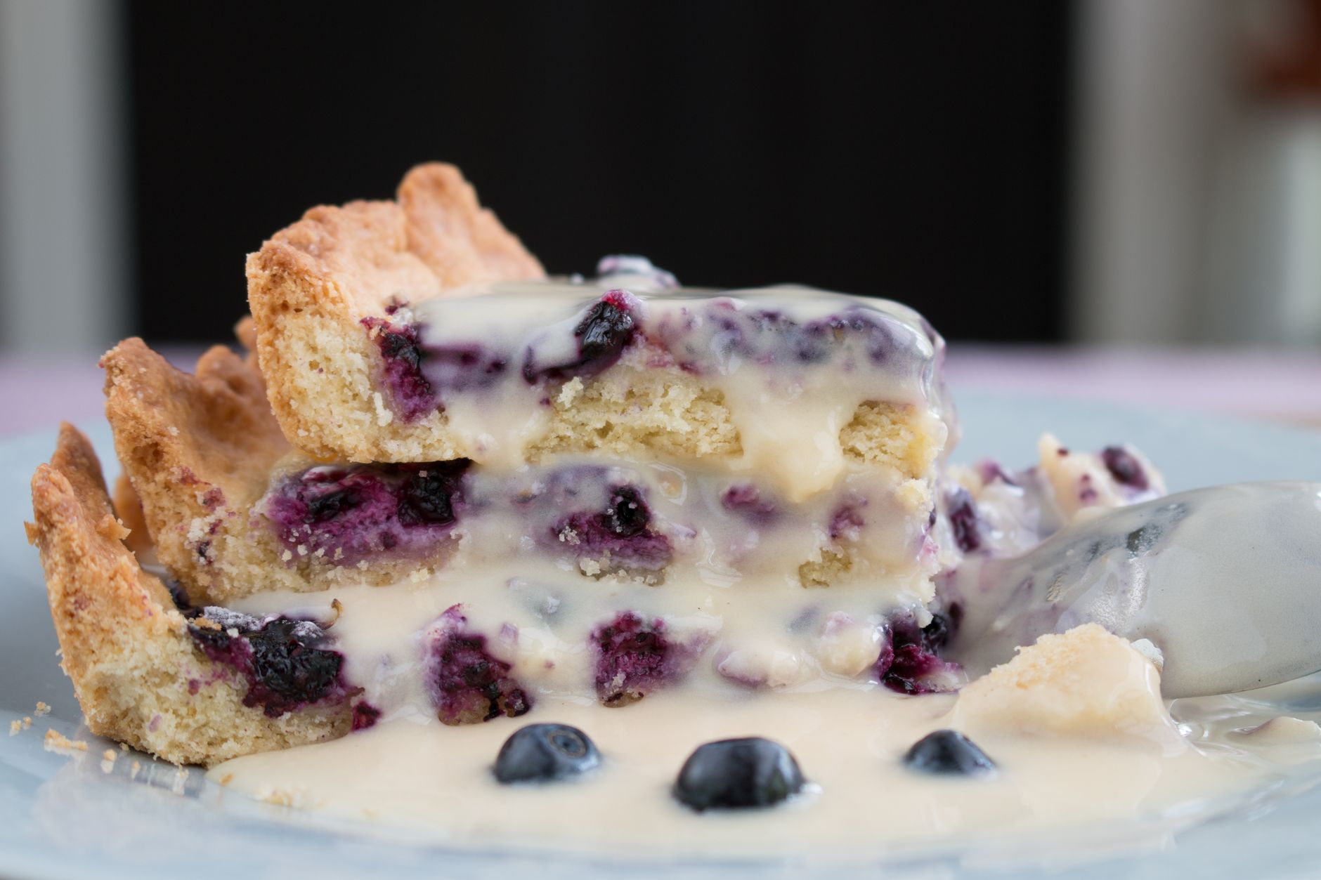 Gâteau basque met banketbakkersroom