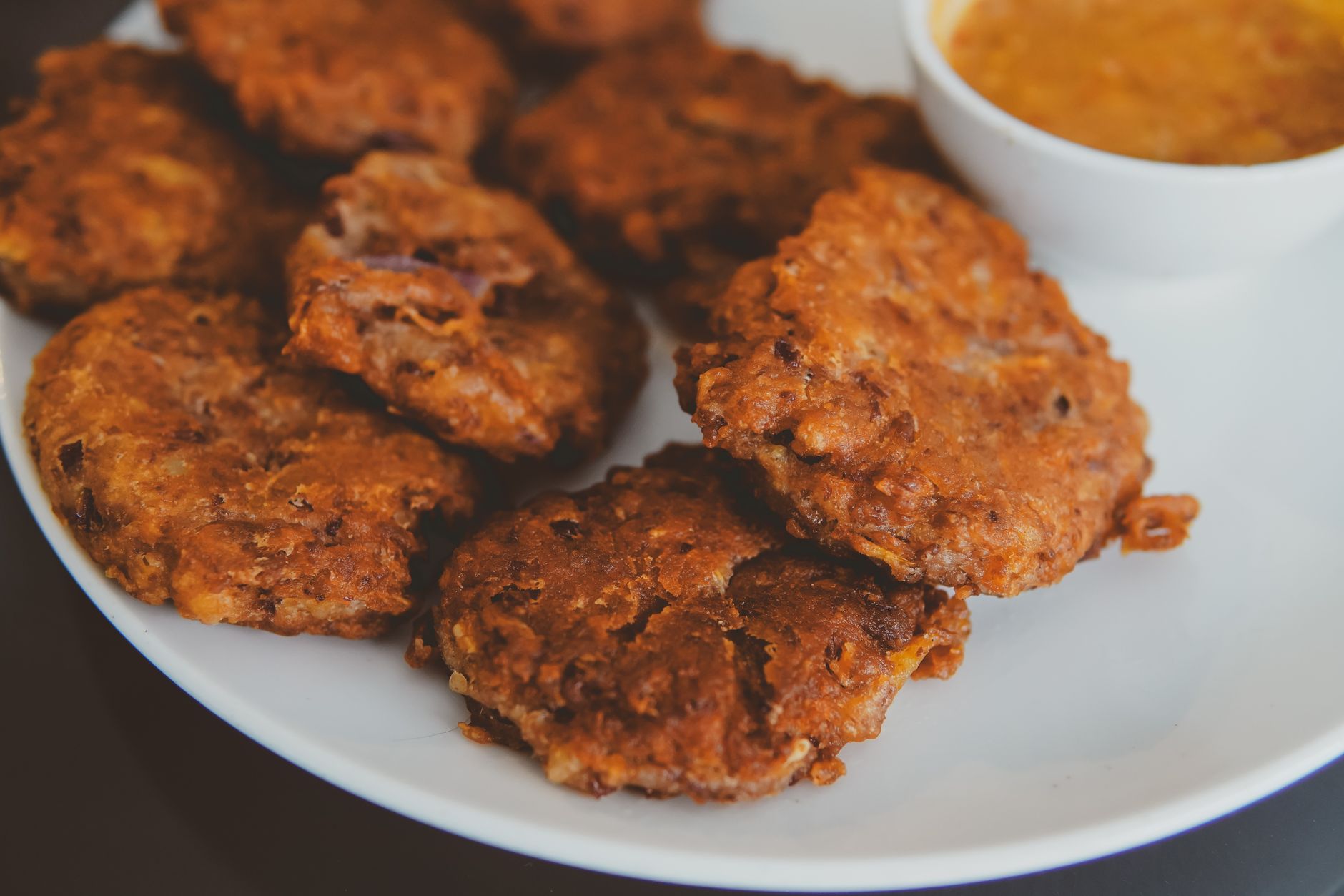 Perkedel (Indonesische gekruide aardappelkoekjes)