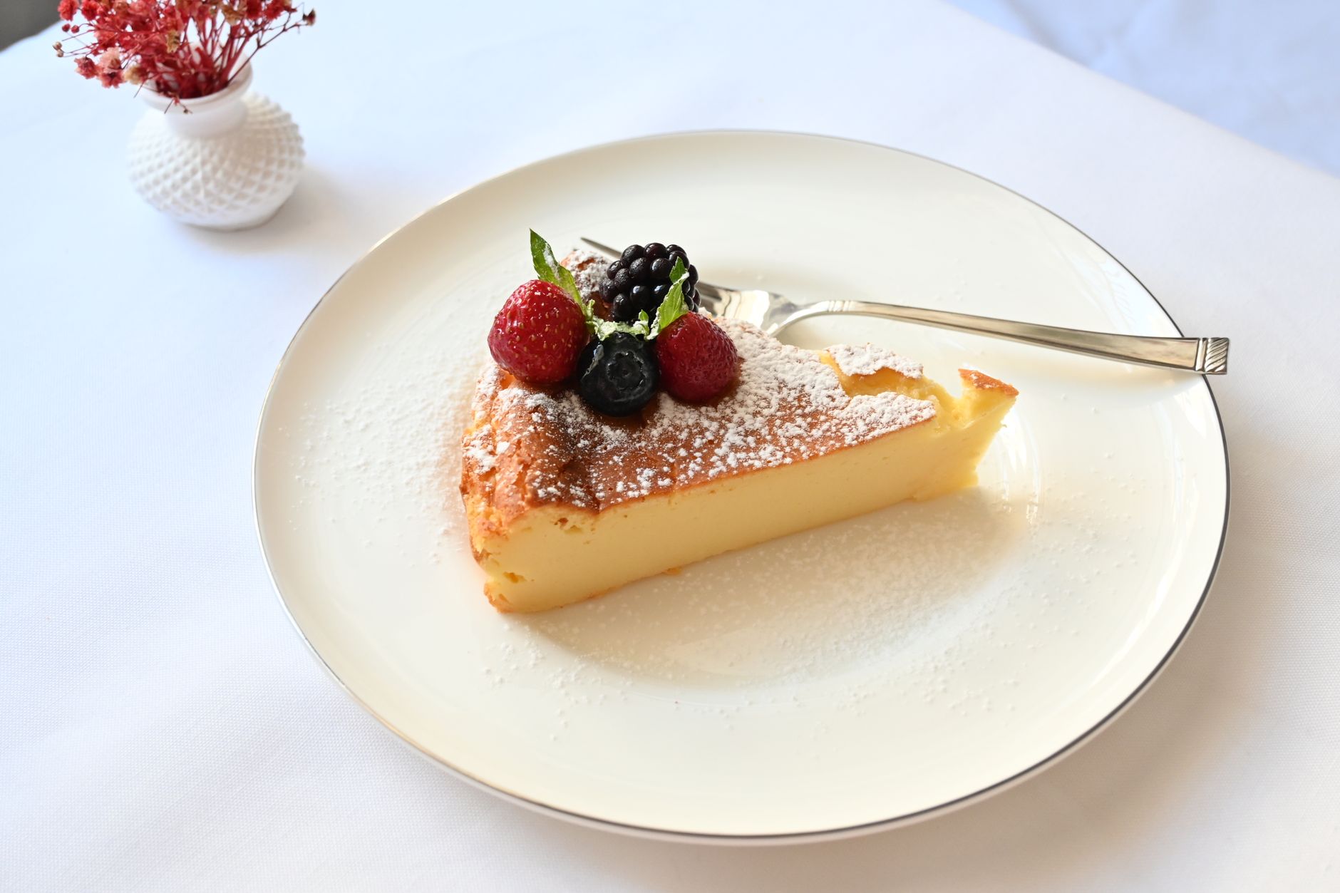 Gâteau basque met banketbakkersroom