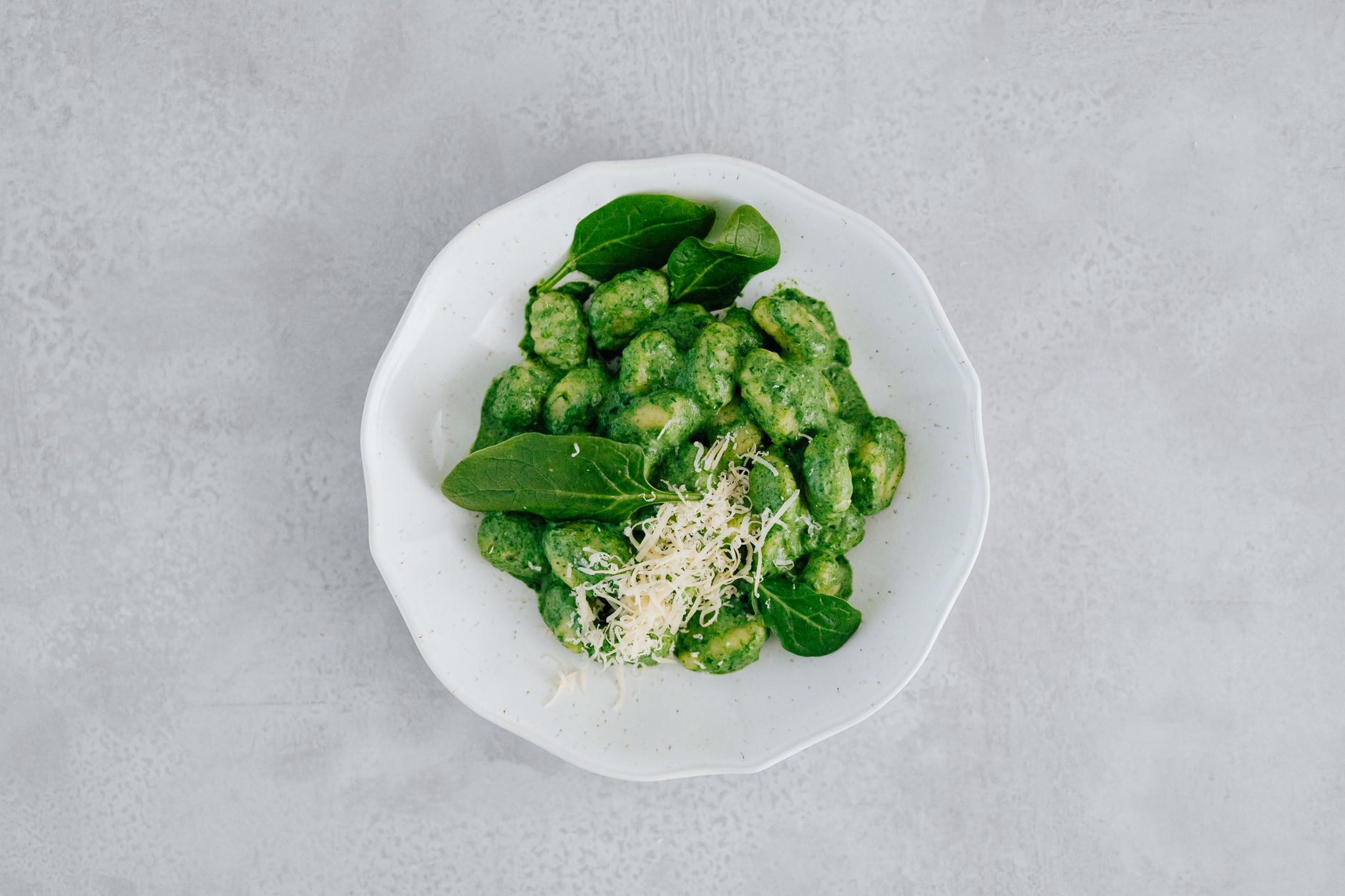 Gnocchi-ovenschotel met spinazie