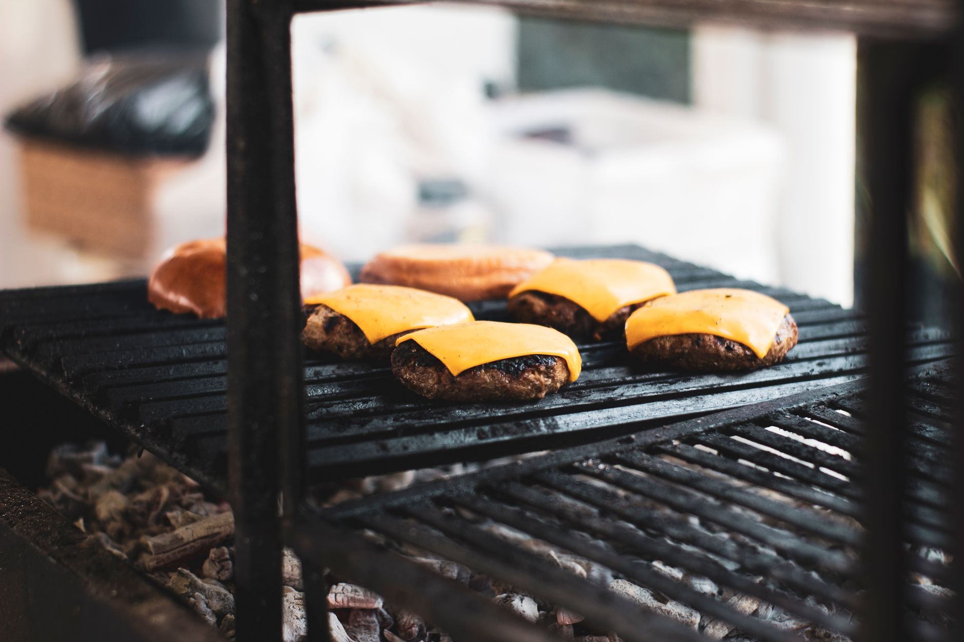 Klassieke Amerikaanse cheeseburger