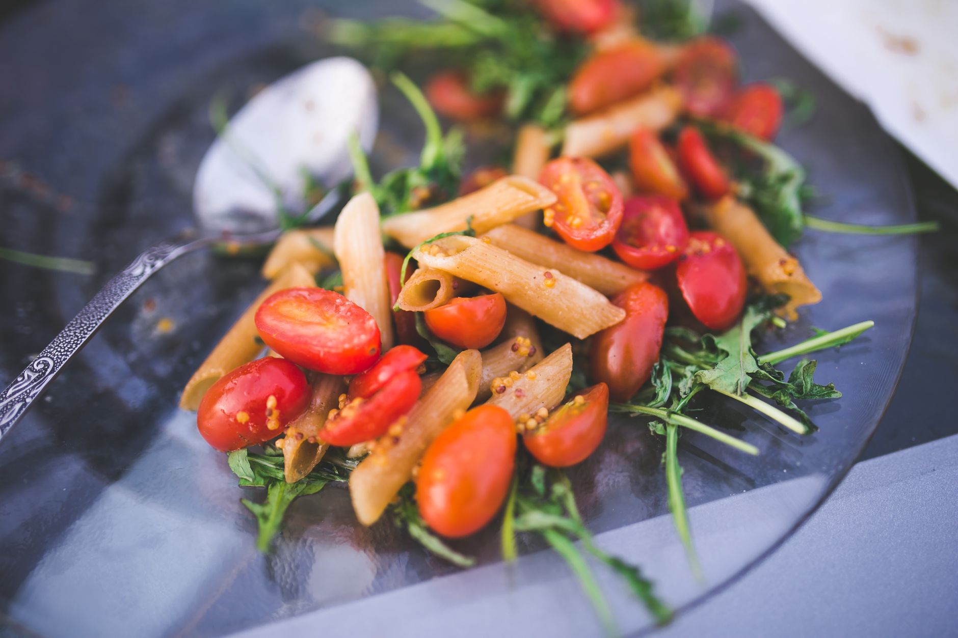Pasta primavera met lentegroenten