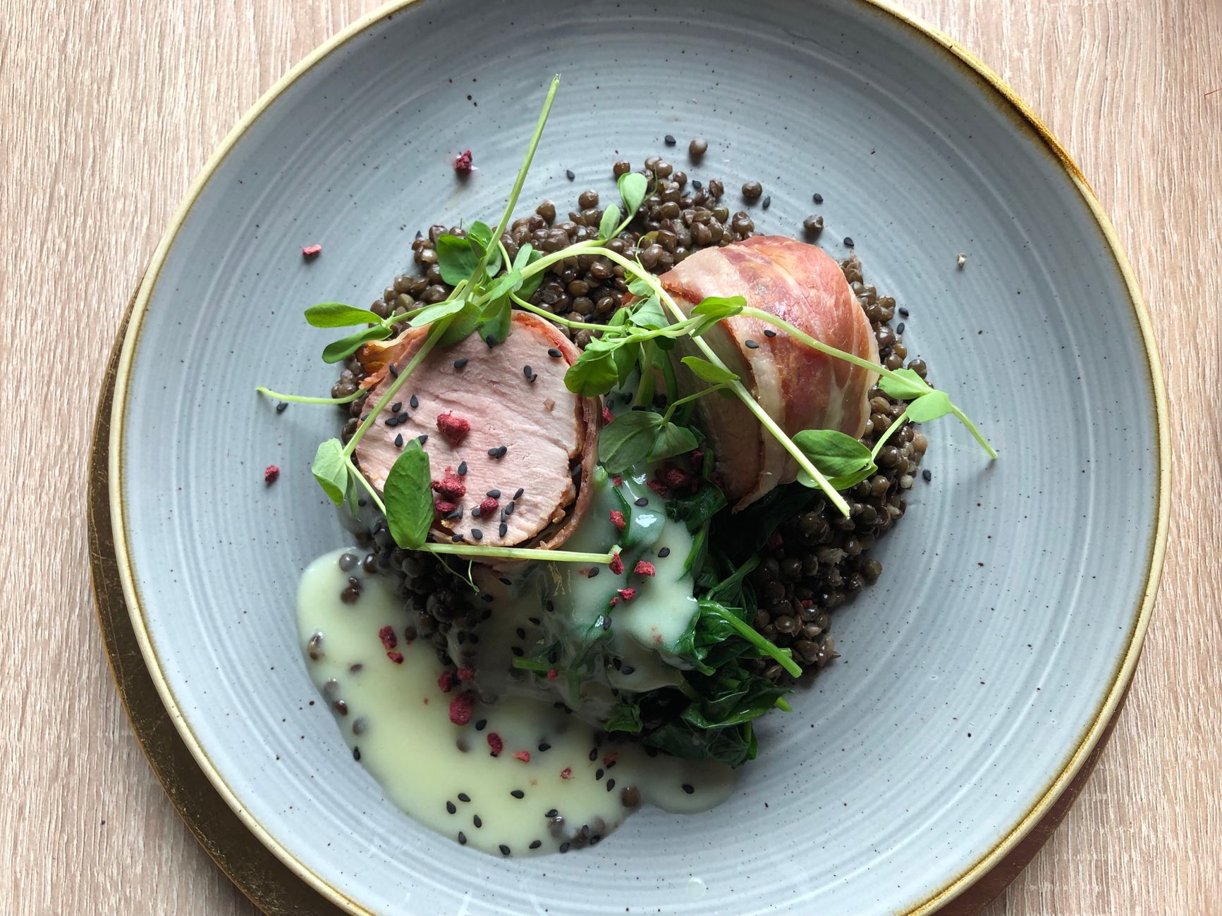 Petit salé aux lentilles, gezouten varkensvlees met linzen