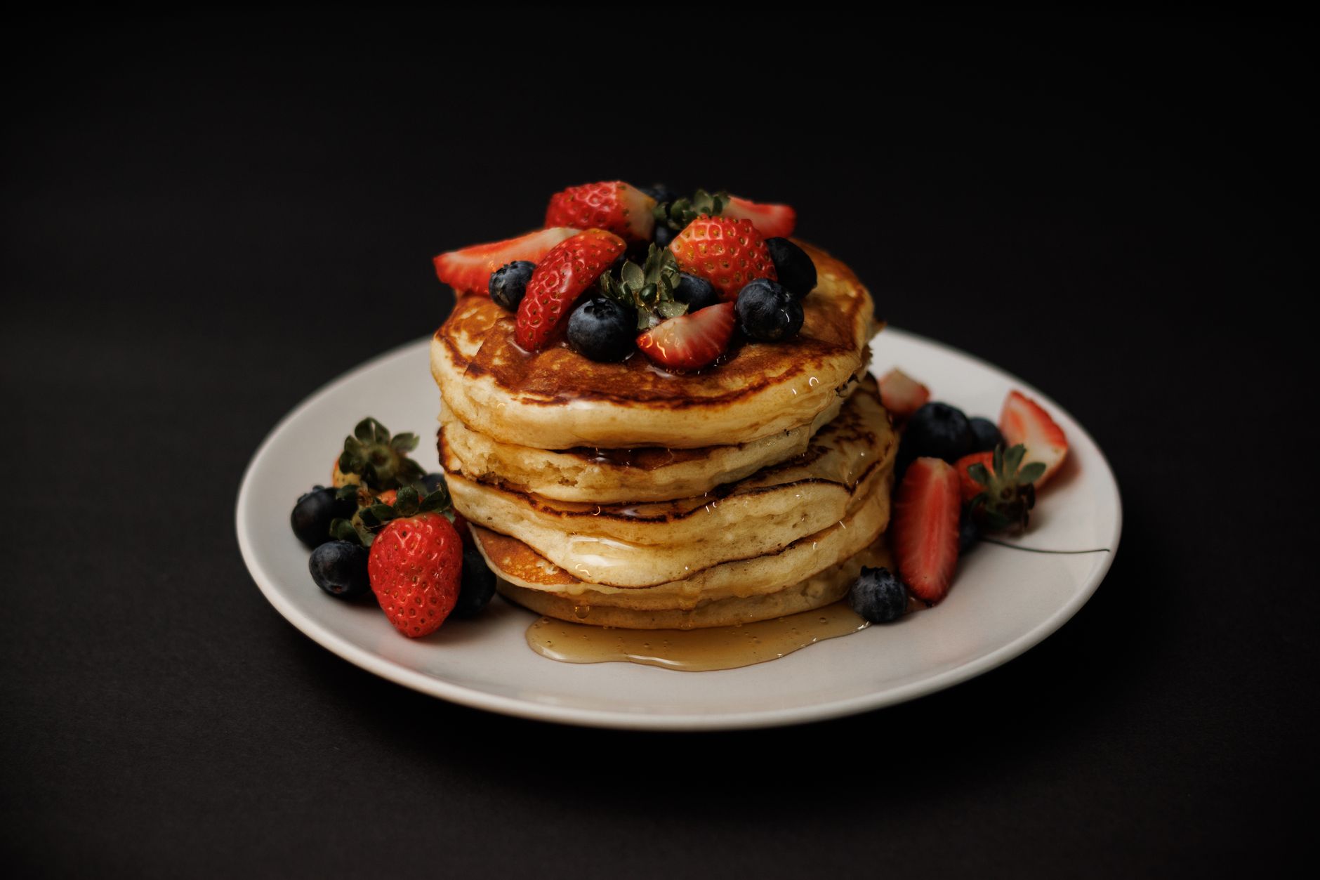 Ricotta-pannenkoekjes met citroen