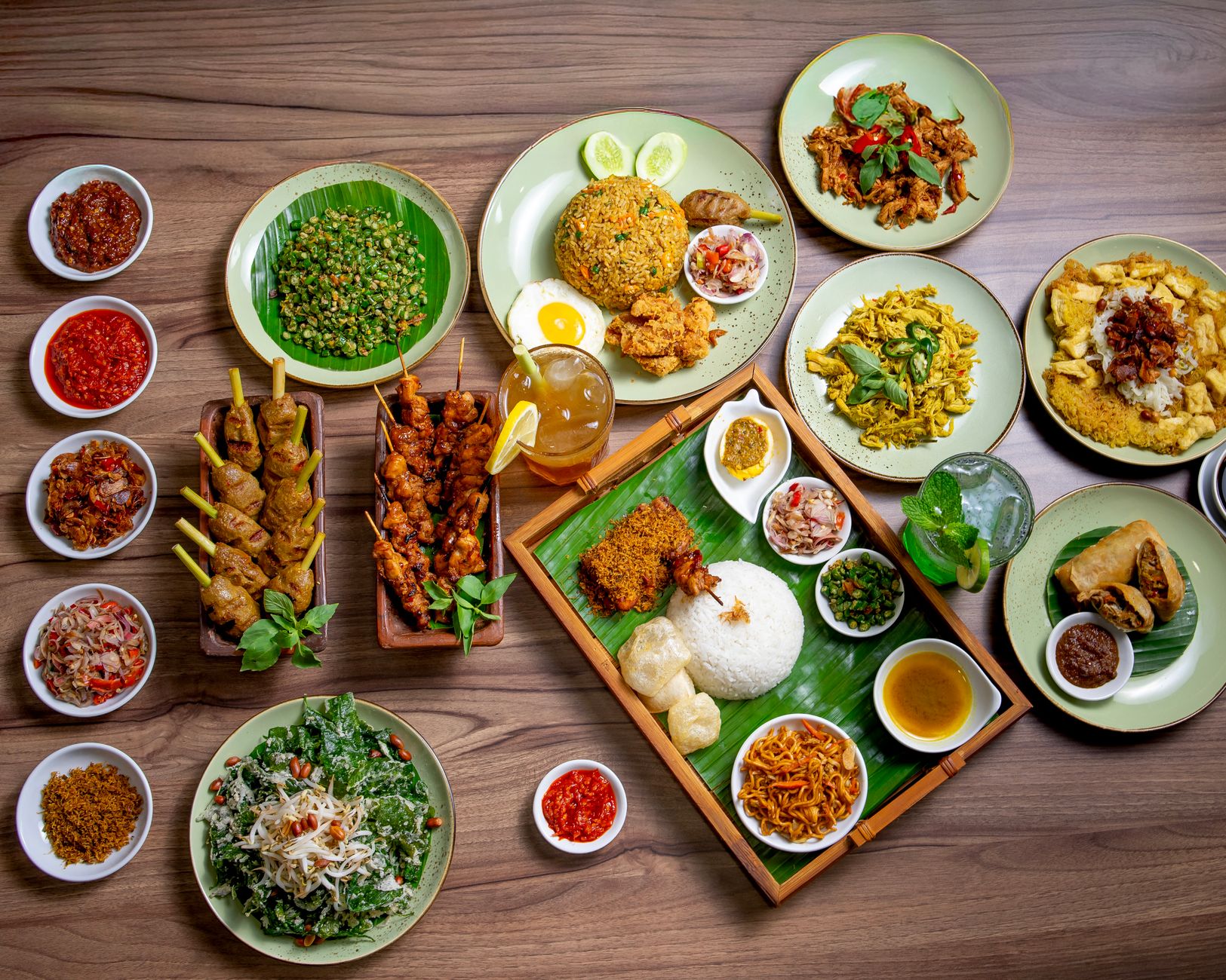 Sambal goreng met sperziebonen