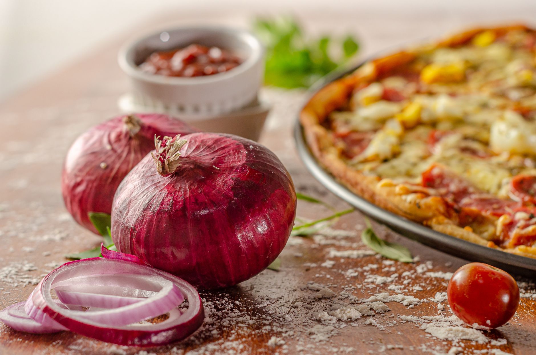 Sfincione (Siciliaanse ovenpizza)