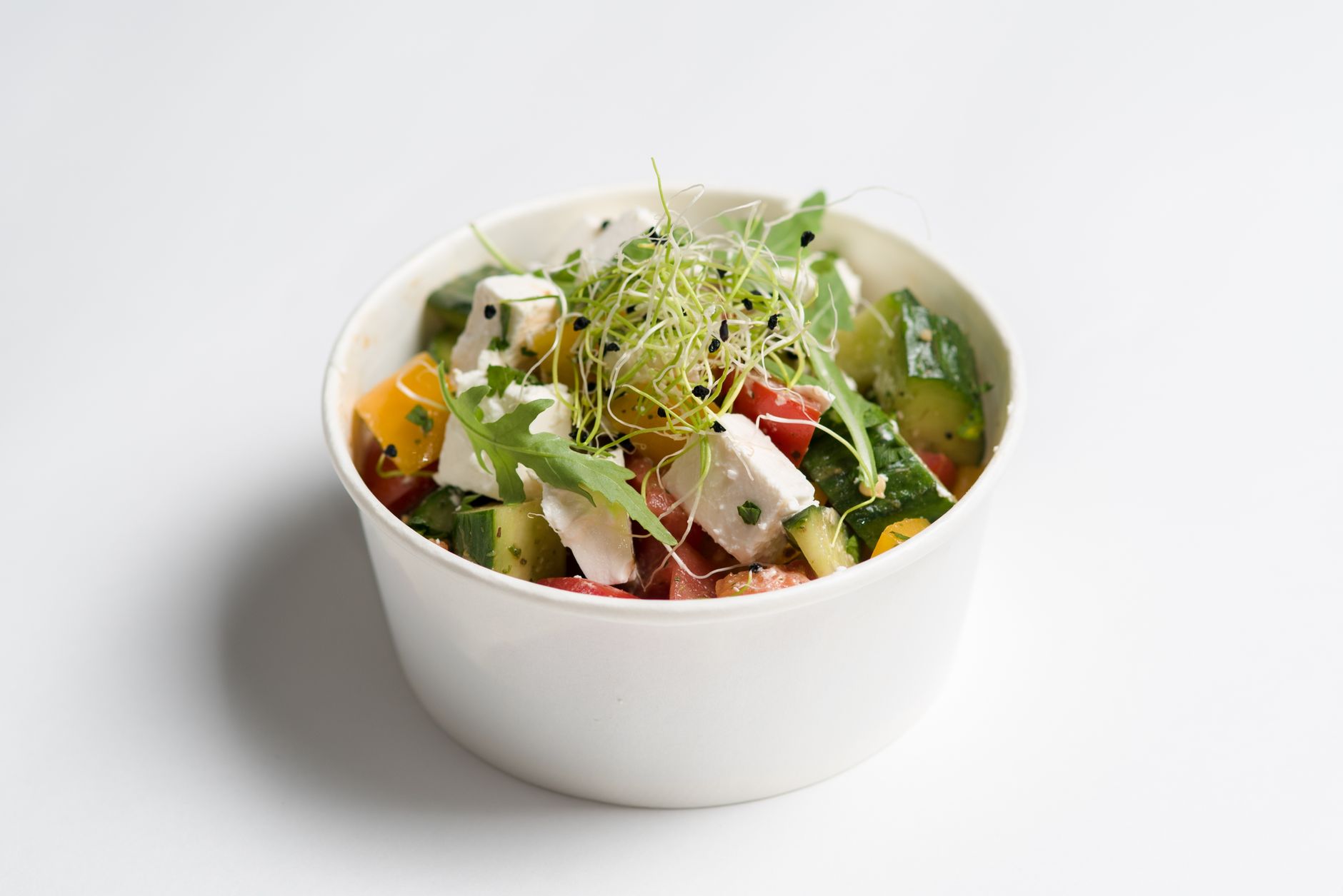 Watermeloengazpacho met feta